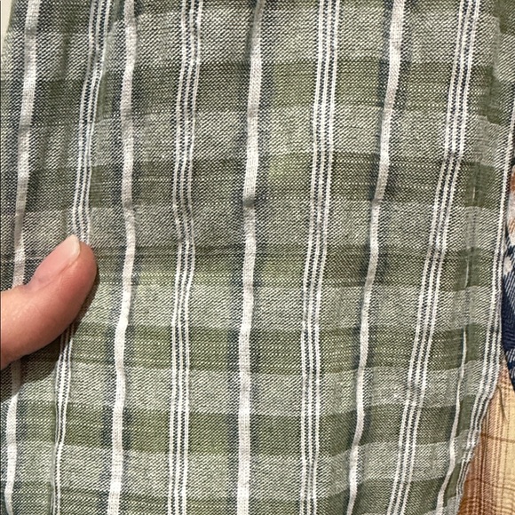 Versatile Denim and Plaid Maxi Dress - Picture 8 of 11